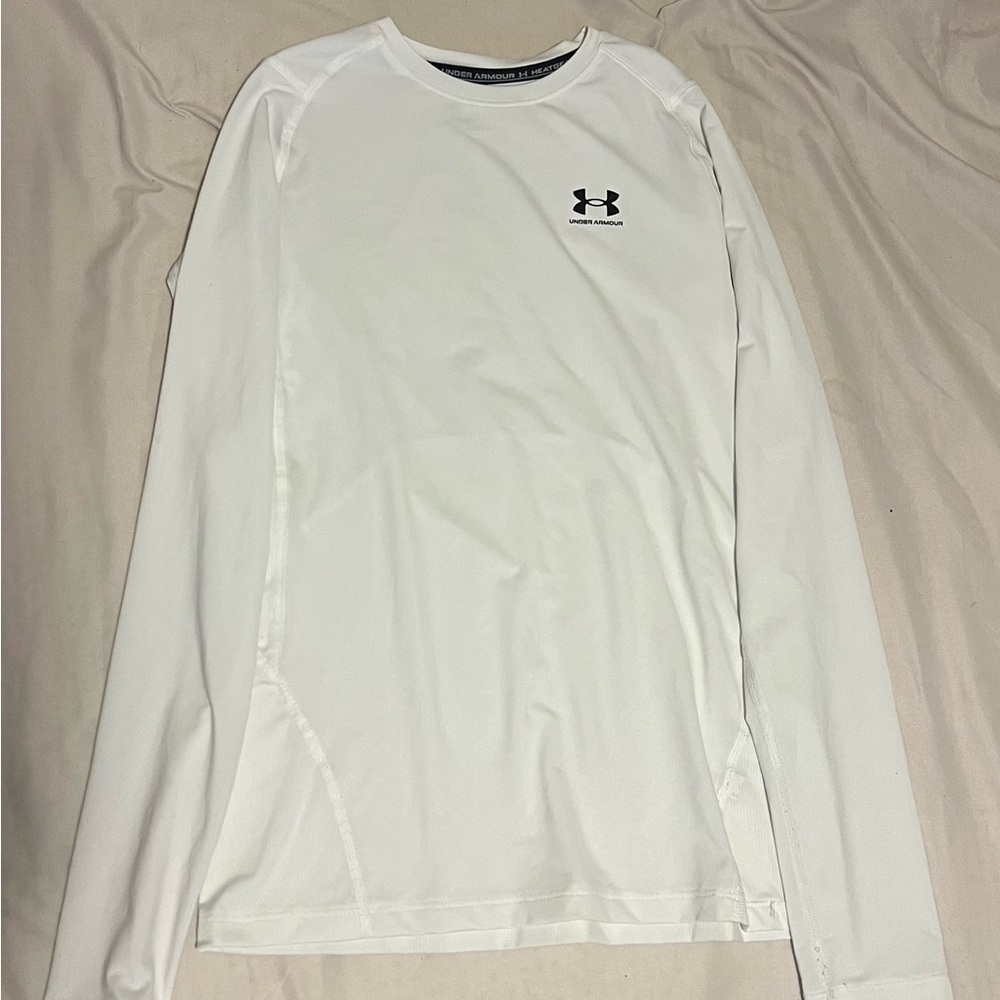 Under Armour Men's Long Sleeve Shirt - White